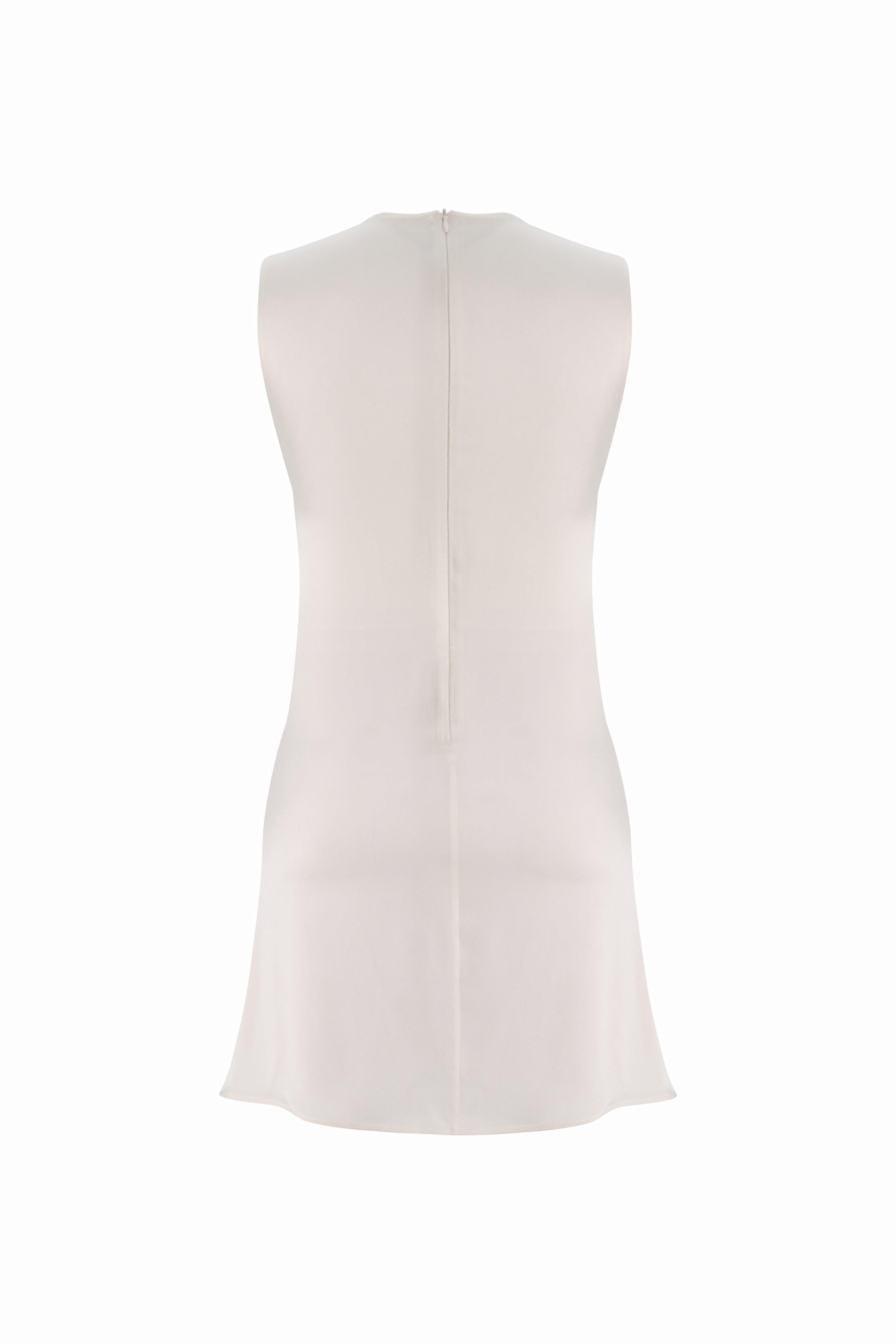 White Mini Cocktail Dress