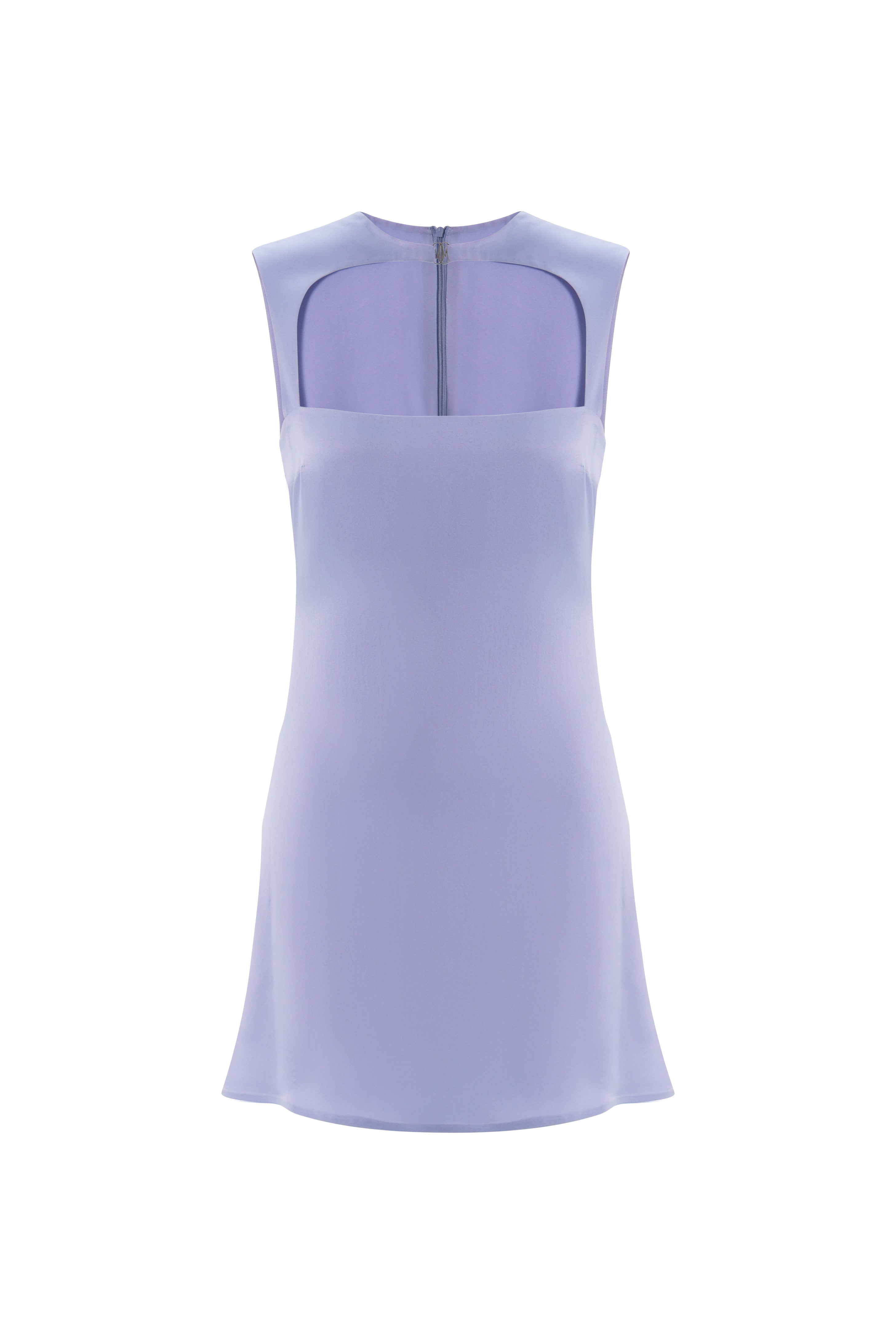 Lila Mini Kokteyl Elbise