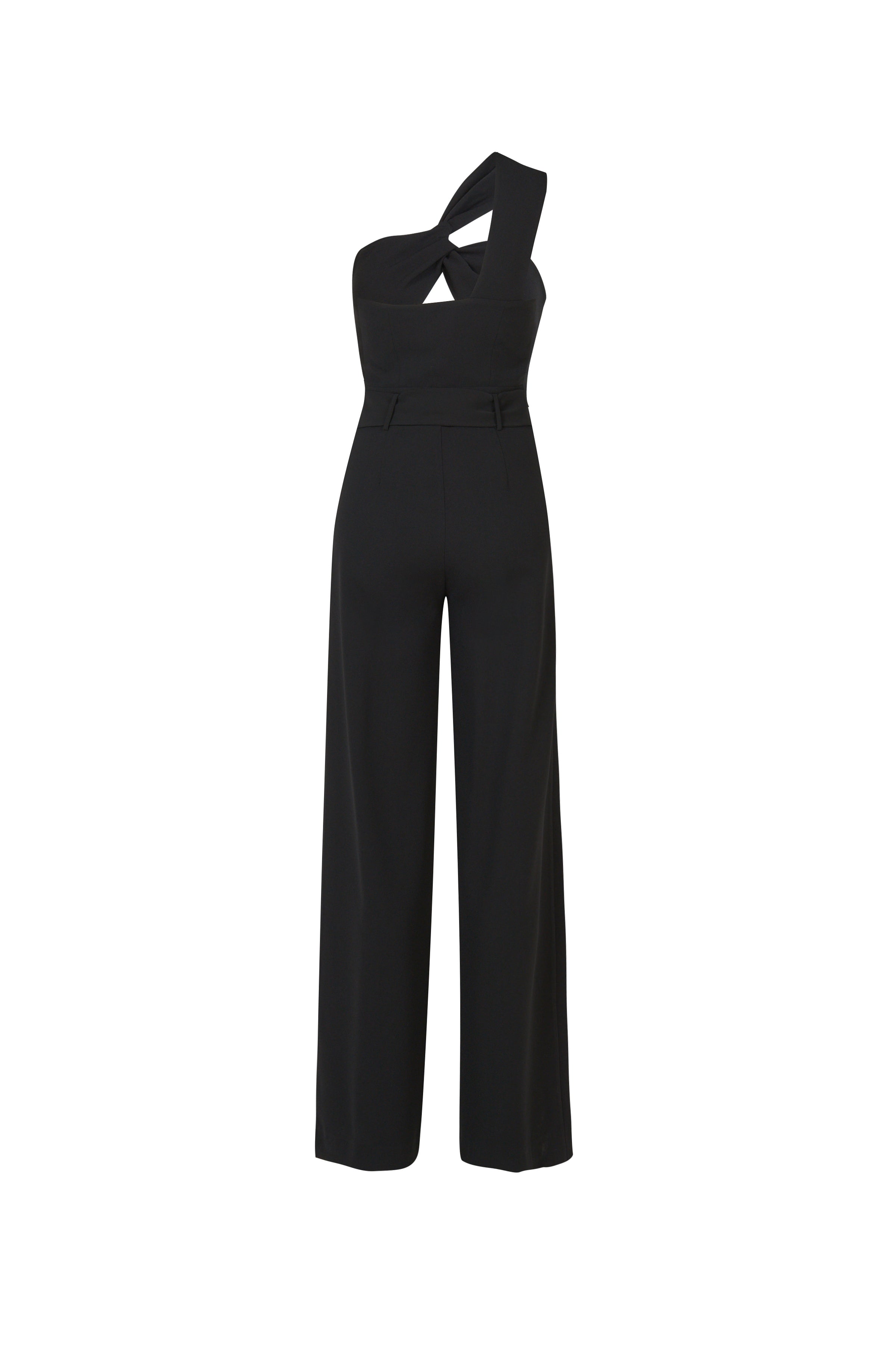 High Waist Black Jumpsuit