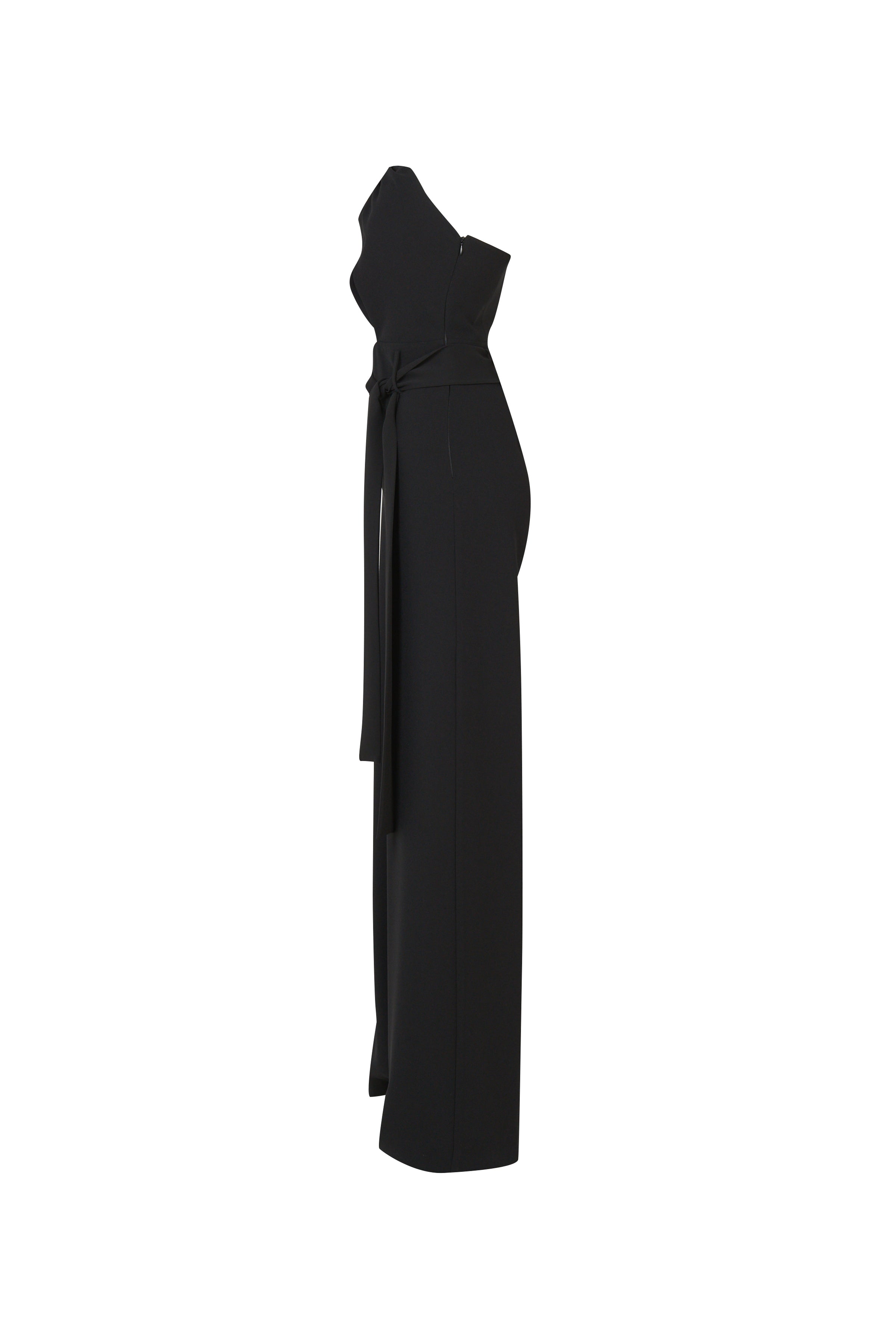 High Waist Black Jumpsuit